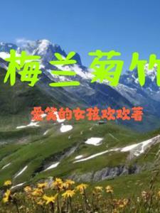 梅兰菊竹图片高清